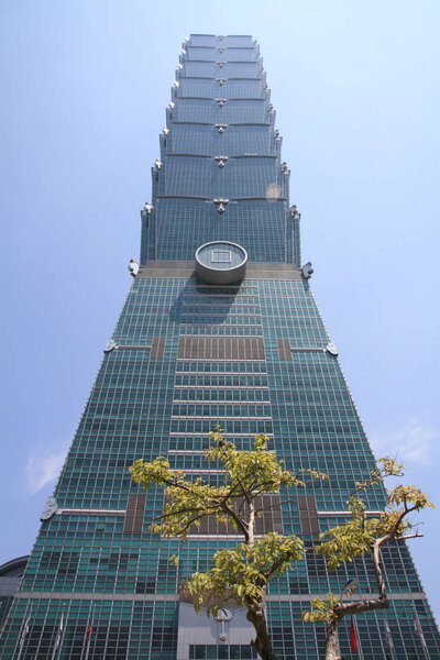 Taipei 101, high rise building in Taipei, Taiwan