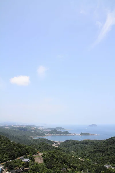 Vista de Jiufen, Taipei, Taiwan — Fotografia de Stock
