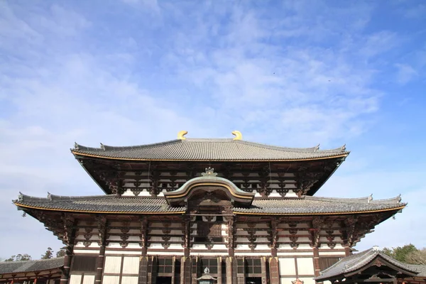 Daibutsuden de Todai ji em Nara, Japão — Fotografia de Stock