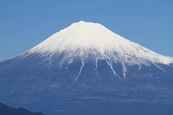 富士山，日本静冈 Mihono 松原视角 — 图库照片