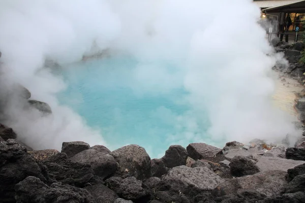 UMI jigoku (pokol) Beppu, Oita, Japán — Stock Fotó