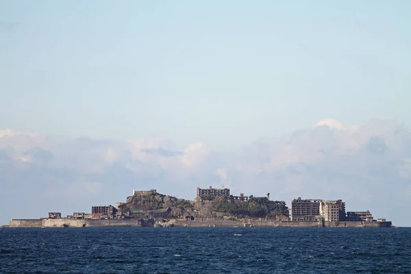 Gunkan jima (isla acorazada) en Nagasaki, Japón —  Fotos de Stock