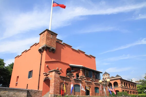 Fort San Domingo w Danshui, Taipei, Tajwan — Zdjęcie stockowe