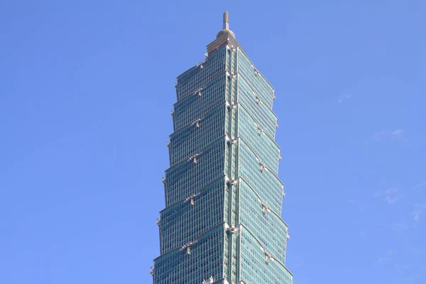 Taipei 101, edifício alto em Taipei, Taiwan — Fotografia de Stock