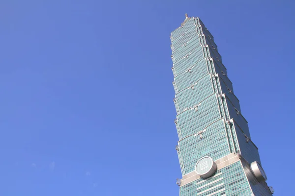 Taipei 101, edificio de gran altura en Taipei, Taiwán —  Fotos de Stock