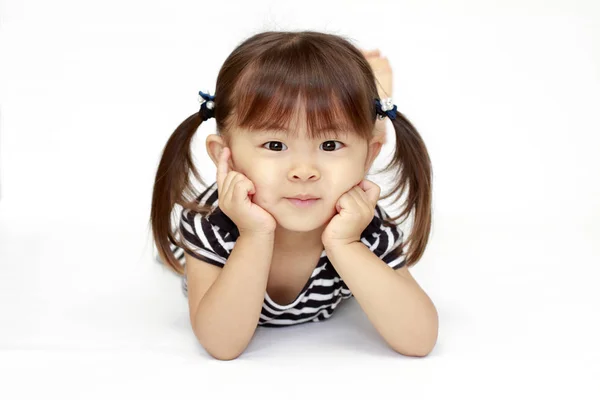 Mensonge fille japonaise (2 ans) ) — Photo