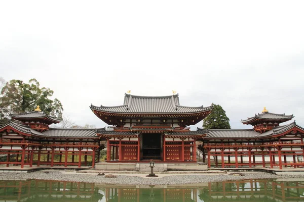Phoenix hala Byodoin chrámu v Kjótu, Japonsko — Stock fotografie