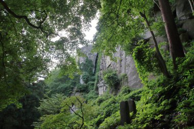 semiduka Risshaku Ji (Yamadera) Yamagata, Japonya