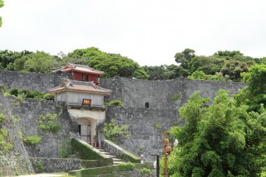 Kyukeimon Shuri Castle, Naha, Okinawa, Japonya