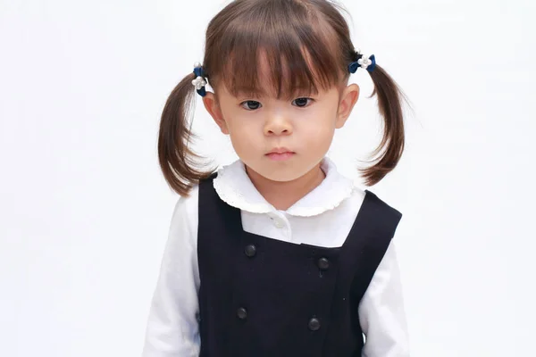 Japanese girl in formal wear (2 years old) — Stock Photo, Image