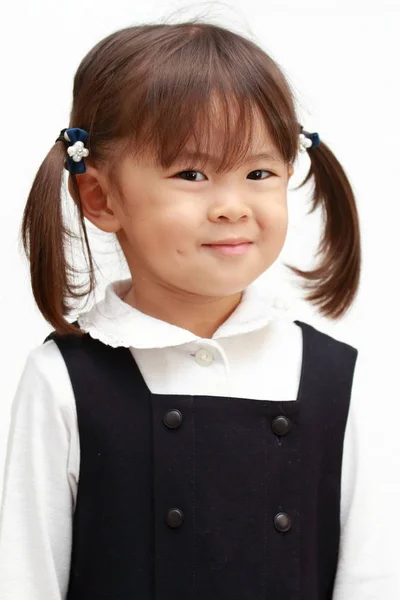 Japanese girl in formal wear (2 years old) — Stock Photo, Image