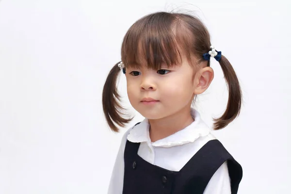 Japanese girl in formal wear (2 years old) — Stock Photo, Image