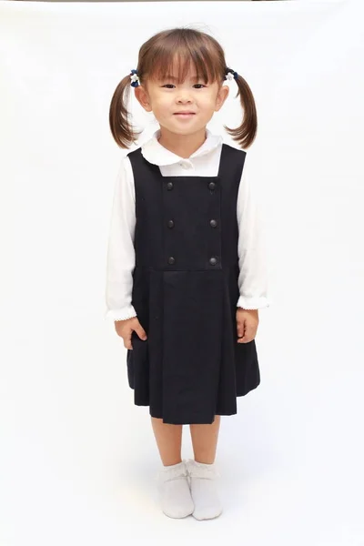 Japanese girl in formal wear (2 years old) — Stock Photo, Image