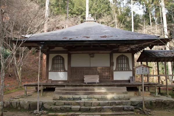 Sala dei fondatori del tempio Kozan a Kyoto, Giappone — Foto Stock
