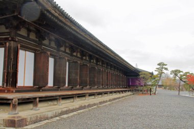 Sanjusangen ana salonu yapmak Kyoto, Japonya