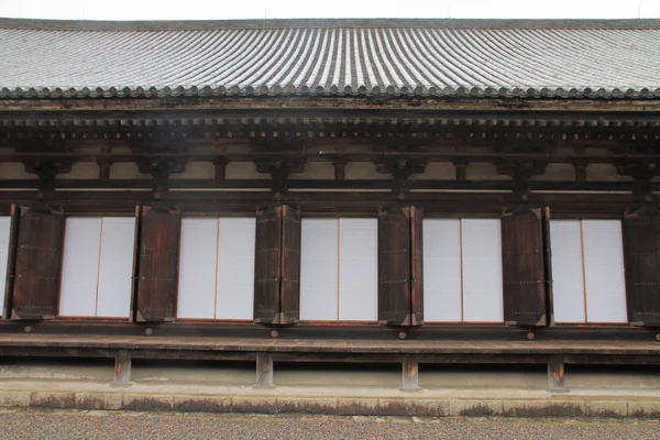 Sala principal de Sanjusangen do en Kyoto, Japón — Foto de Stock