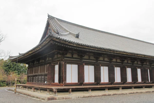 Salão principal de Sanjusangen do em Kyoto, Japão — Fotografia de Stock