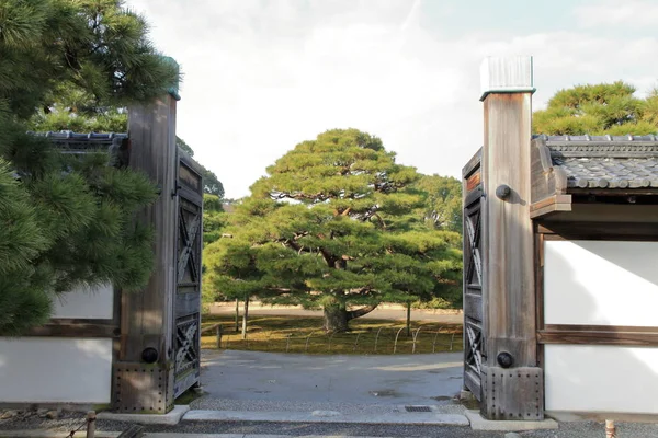 京都府の二の丸庭園の二条城 — ストック写真