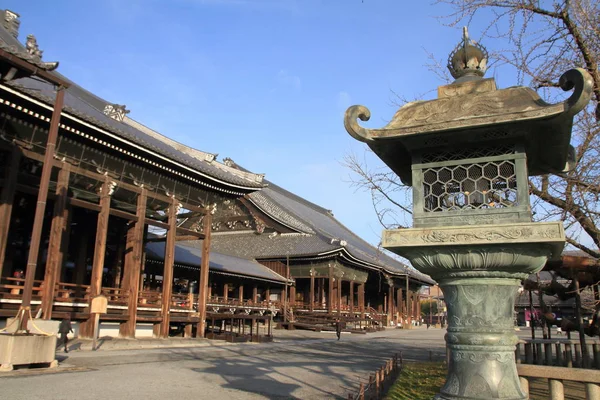 Tempio di Nishi Hongan a Kyoto, Giappone — Foto Stock