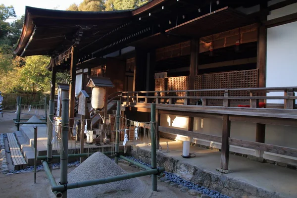 京都府の祈りホールの宇治上神社 — ストック写真