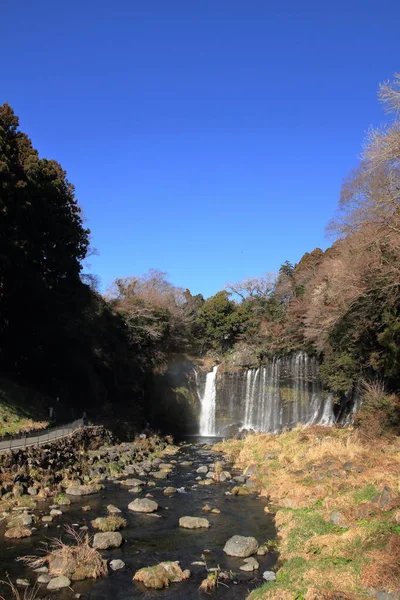 Shiraito zakochuje się w Shizuoka, Japonia — Zdjęcie stockowe