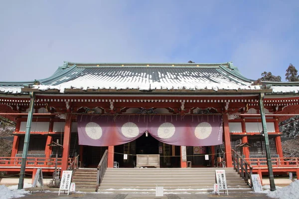Aula magna del tempio Enryaku a Kyoto, Giappone — Foto Stock