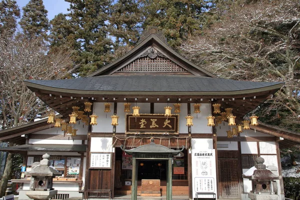 Зал Дайкоку храма Энряку в Киото, Япония — стоковое фото