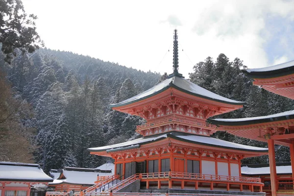 East tower Enryaku świątyni w Kioto, Japonia — Zdjęcie stockowe