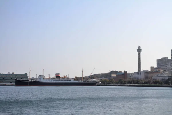 Hikawa maru em Yokohama, Kanagawa, Japão — Fotografia de Stock