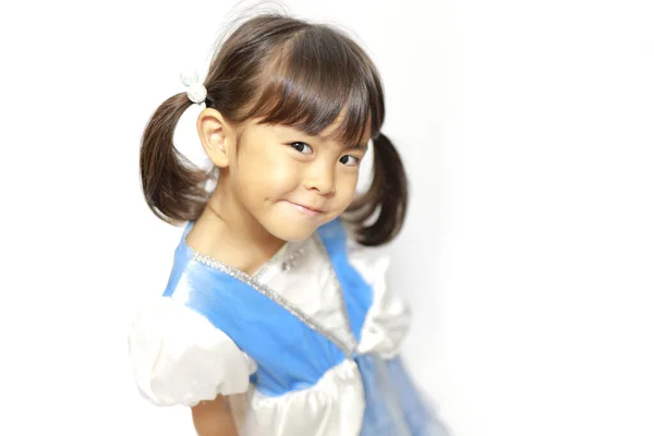 Elbiseli Japon kız (4 yaşında)) — Stok fotoğraf