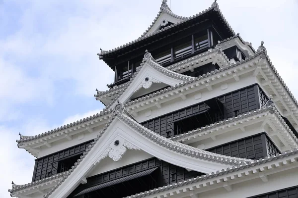 日本熊本熊本城堡城堡的城堡保护 — 图库照片
