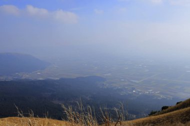 Japonya, Kumamoto 'daki Aso Dağı.