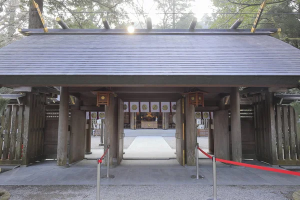宮崎県西部の天野岩戸神社の拝殿 — ストック写真
