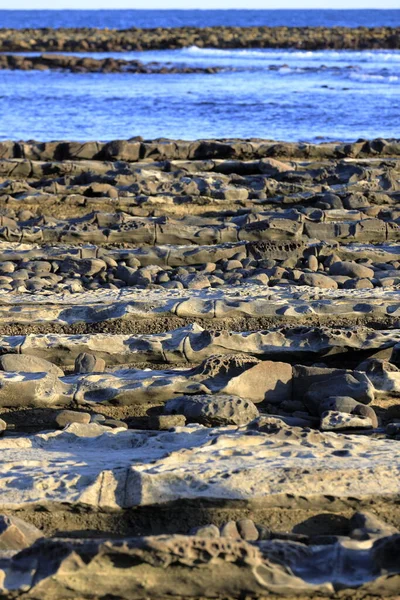 Träskets tvättbräda i Aoshima, Miyazaki, Japan — Stockfoto