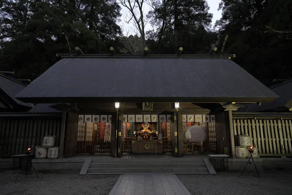 Αίθουσα Προσευχής Του Ιερού Amano Iwato Δυτικό Κτίριο Miyazaki Ιαπωνία — Φωτογραφία Αρχείου