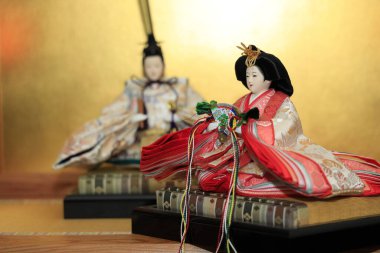 Hina bebek (Japon geleneksel bebek) Hina Festivali
