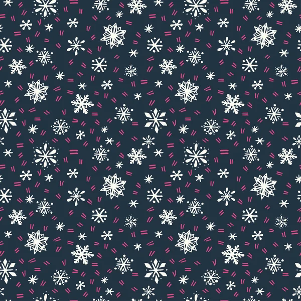 Modèle sans couture de l'hiver — Image vectorielle