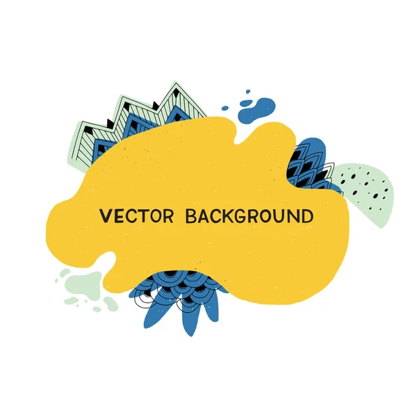 Abstract vector modern frame — Stockvector