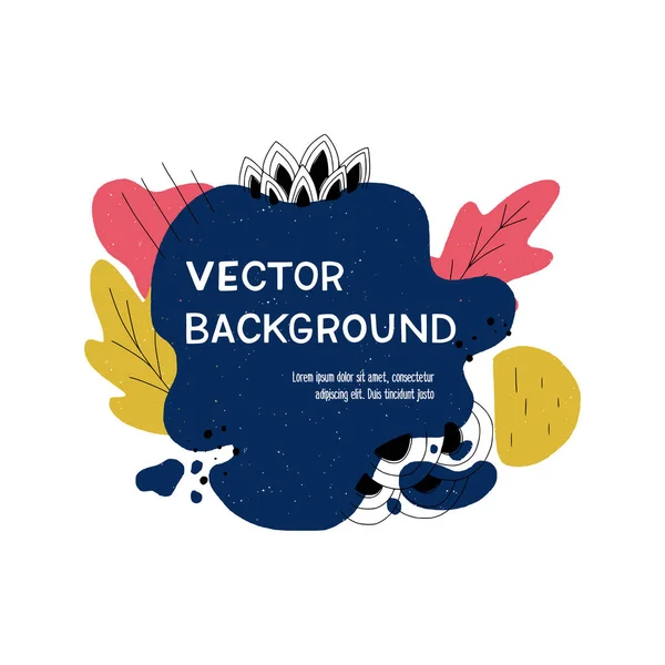 Abstract vector modern frame — 스톡 벡터