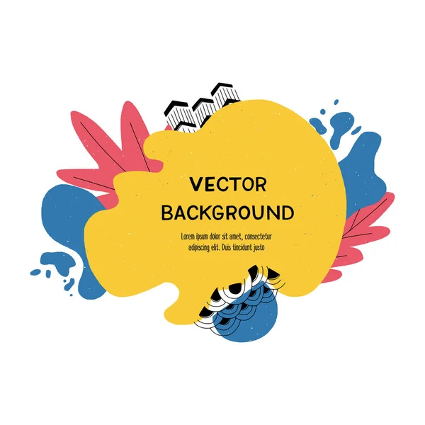 Vector abstracto marco moderno — Vector de stock