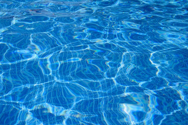 Blue Water Pool Sunny Stock Picture