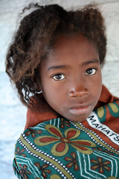 Beautiful girl, Madagascar