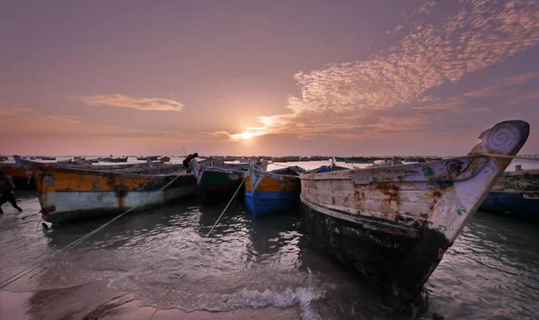 Bateaux de pêche traditionnels — Photo