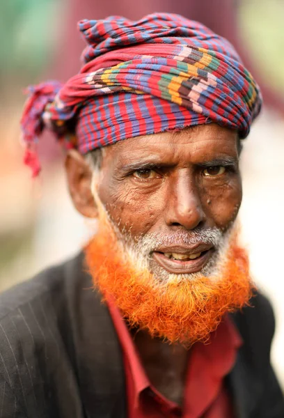 Unidentified market vendor — Stock Photo, Image