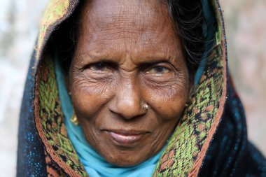 Dakka, Bangladeş'te pazar satıcı