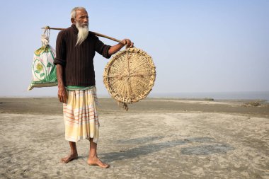 Çiftçi karakter insan Bogra, Bangladeş
