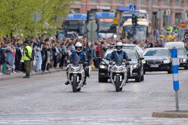 El funeral de Estado del ex presidente de Finlandia Mauno Koivisto — Foto de Stock