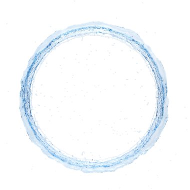 su sıçrama Radyal 3d render 3d çizim