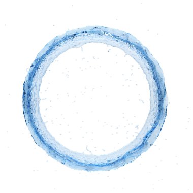 su sıçrama Radyal 3d render 3d çizim