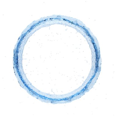 su sıçrama Radyal 3d render 3d çizim